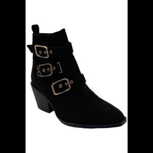 Sam and Libby Women's Finnley Ankle Boot Black - Medium